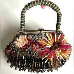 Chico's Multicolor beaded purse